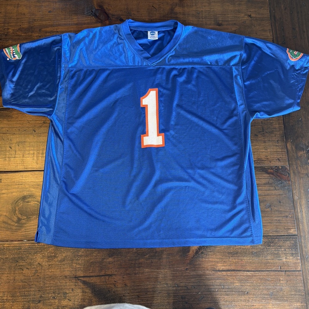 Florida Gators Football Jersey Mens 3XL Blue #1 NCAA UF Gators KA Inc